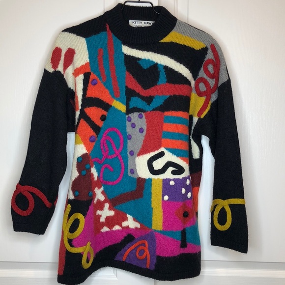 Kitty Hawk Vivian Wang Sweater Size M - Picture 9 of 14